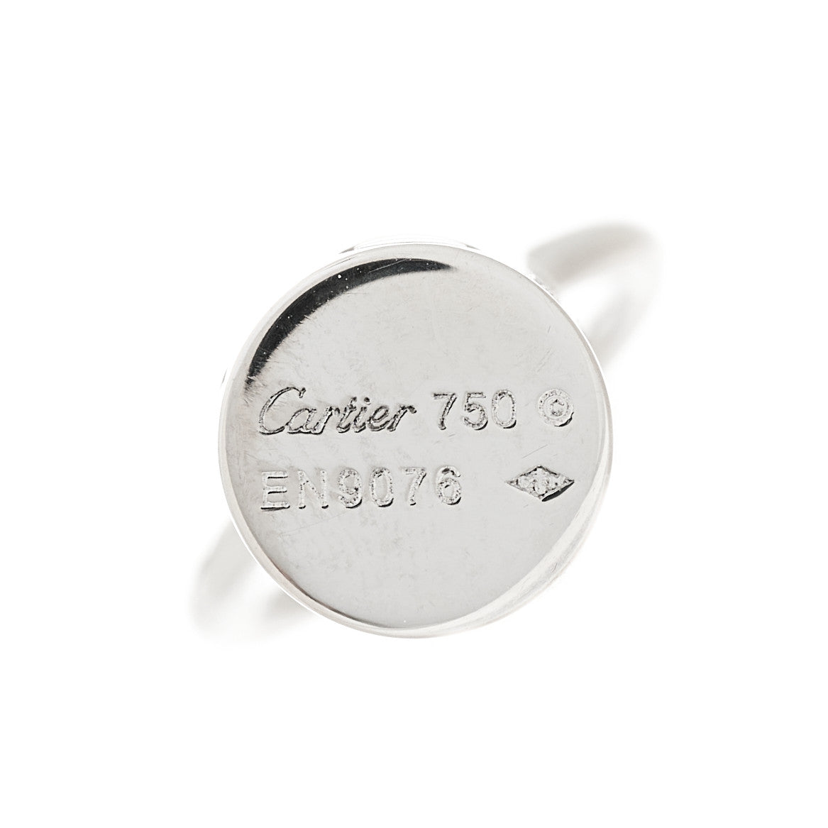 Cartier 18K White Gold Screwdriver Pendant 5 of 5