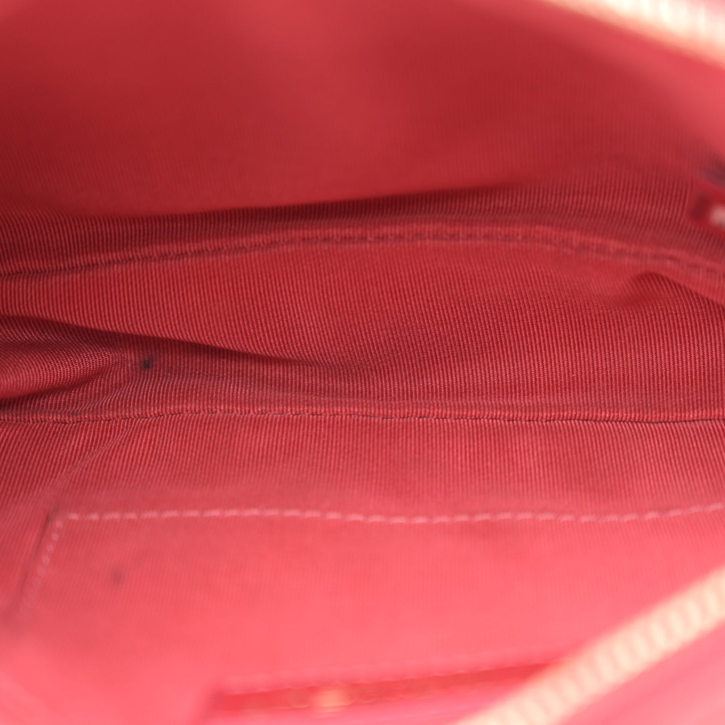 Calfskin Quilted Day Trips Camera Case Pink