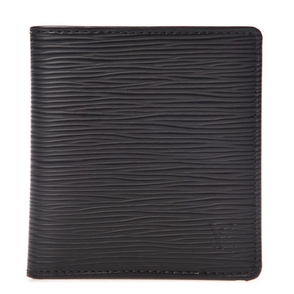Louis Vuitton Epi 6 Card Billfold Wallet Black 1 of 8