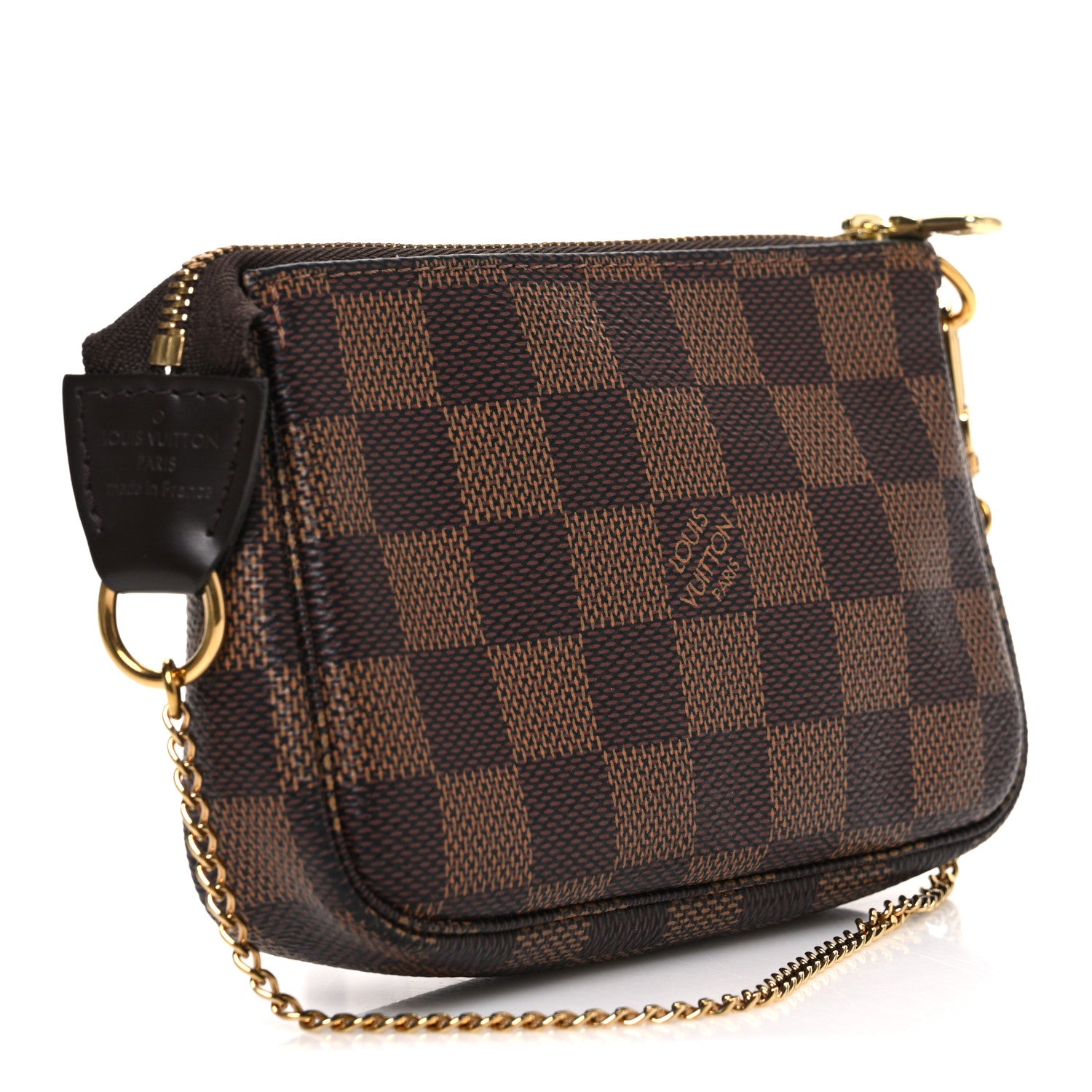 Louis Vuitton Damier Ebene Mini Pochette Accessories 3 of 7