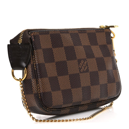 Louis Vuitton Damier Ebene Mini Pochette Accessories 3 of 7