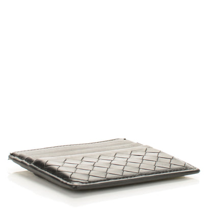 Bottega Veneta Nappa Intrecciato VN Card Case Nero Black 4 of 7