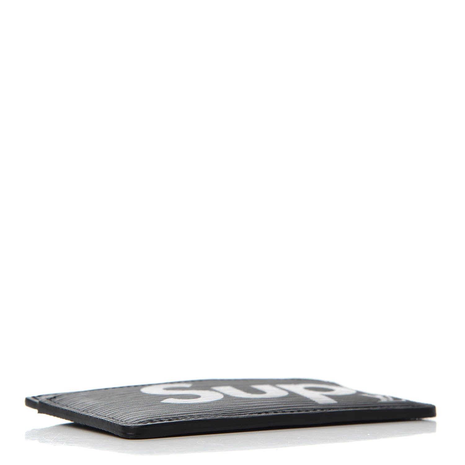 Louis Vuitton X SUPREME Epi Card Holder Black 4 of 5