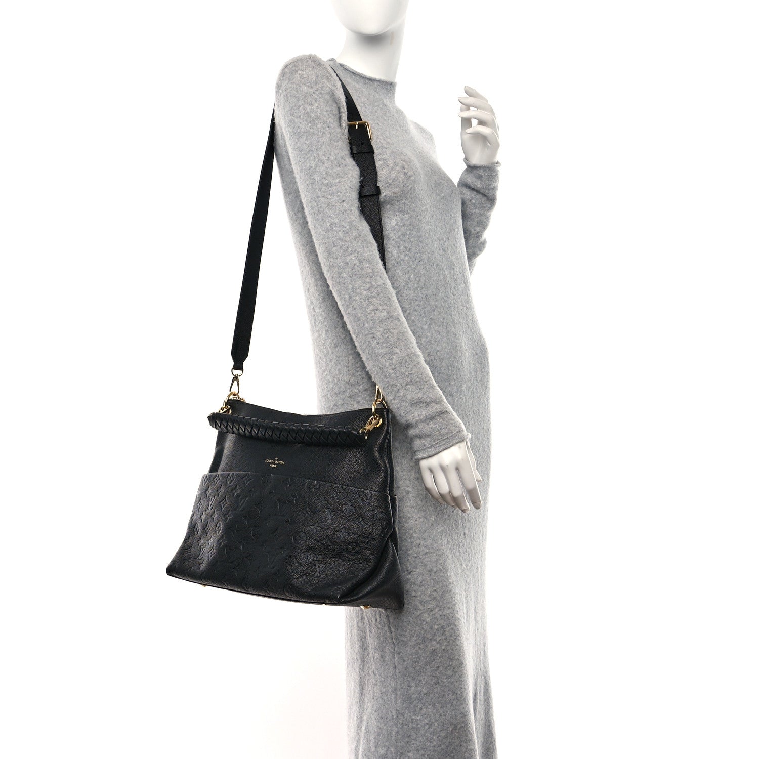 Louis Vuitton Empreinte Maida Hobo Black 2 of 11