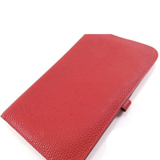 Togo Dogon Compact Wallet Red
