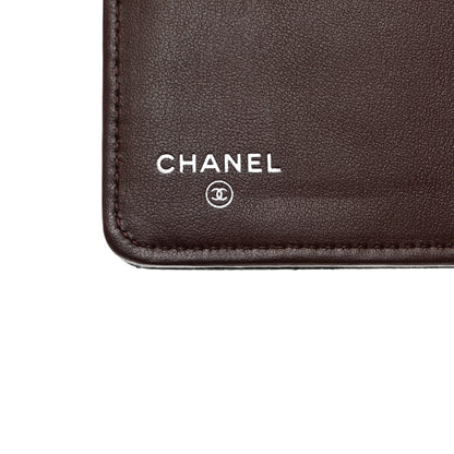 Chanel Caviar Quilted Yen Wallet Black 6 of 8