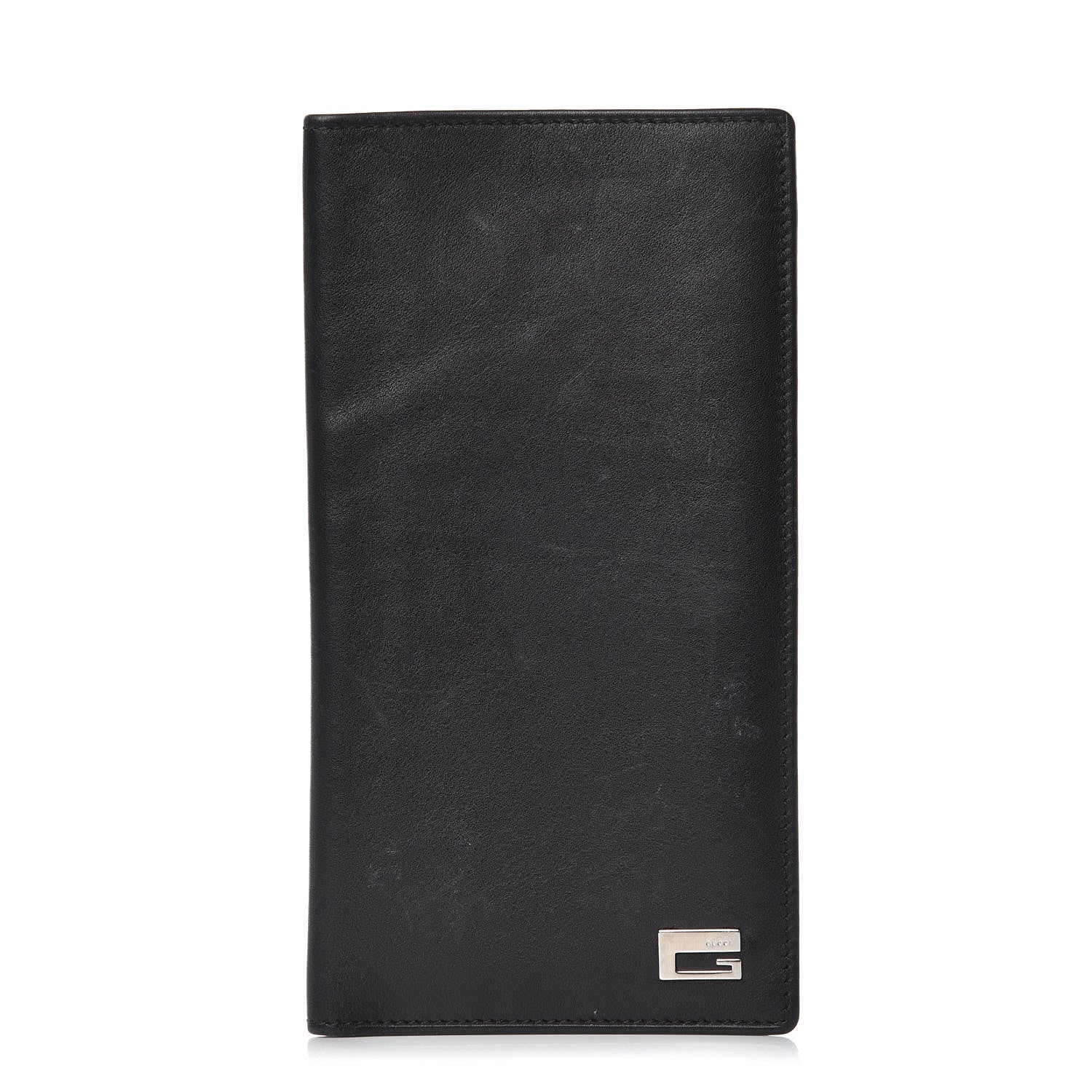 Gucci Calfskin G Long Wallet Black 1 of 11