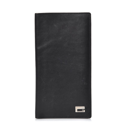 Gucci Calfskin G Long Wallet Black 1 of 11