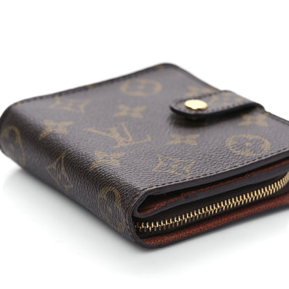 Louis Vuitton Monogram Compact Zippe Zipped Wallet 8 of 9