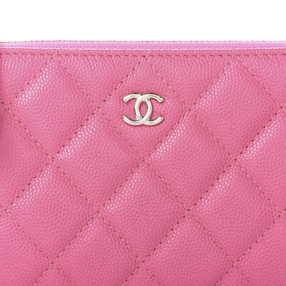 Chanel Caviar Quilted Small Cosmetic Case Pink 10 of 11