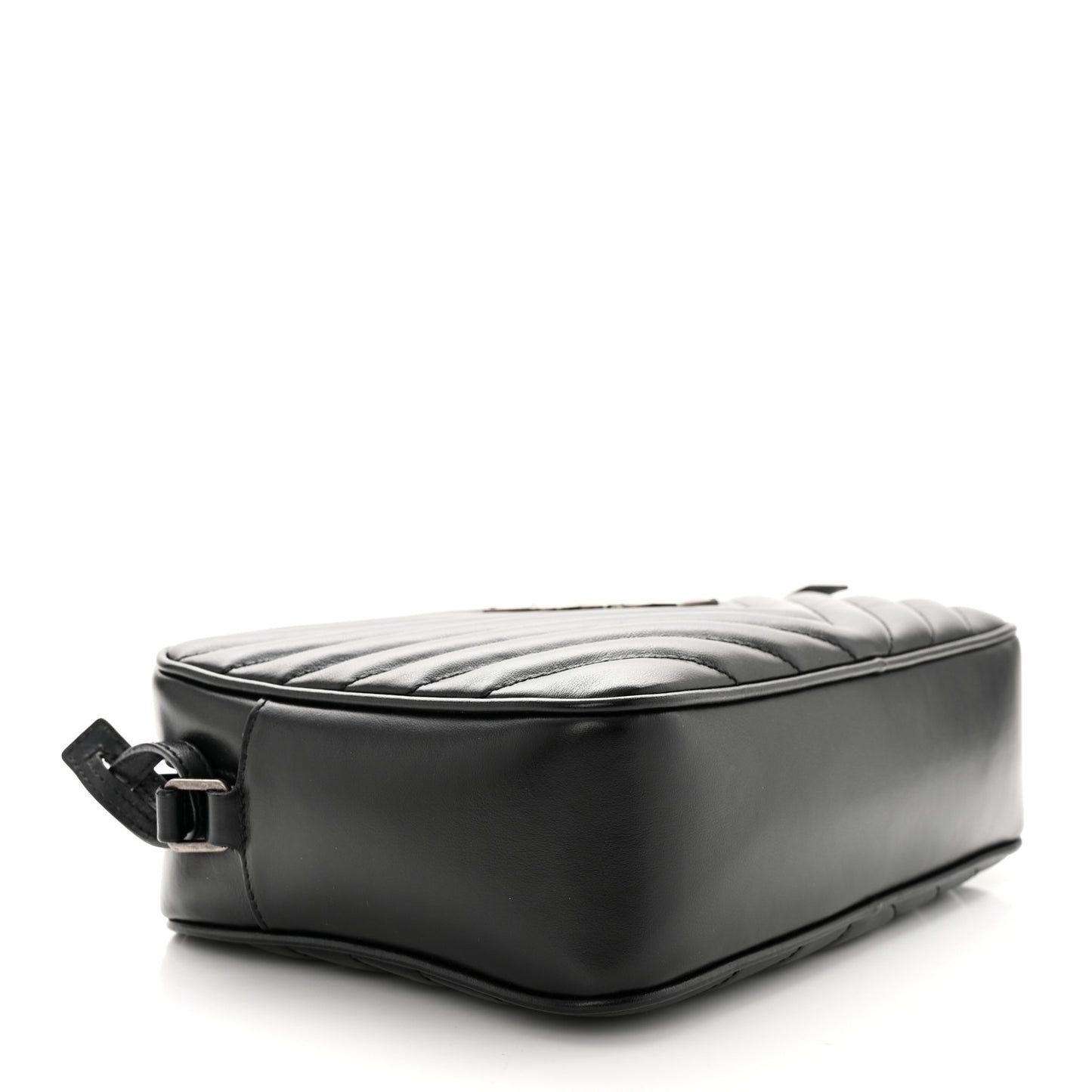Calfskin Matelasse Monogram Lou Camera Bag Black