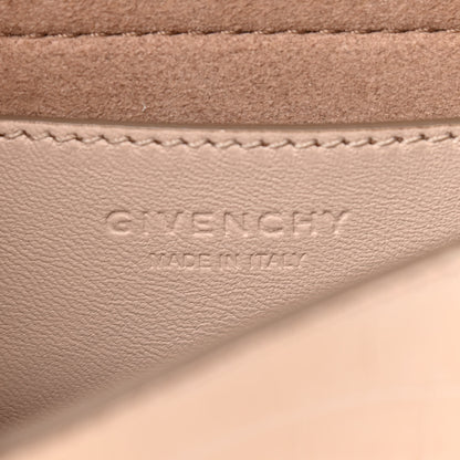 Givenchy Calfskin Crocodile Embossed Mini Nobile Shoulder Bag Nude Pink 5 of 9