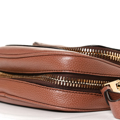 Tom Ford Pebbled Calfskin Mini Jennifer Crossbody Bag Caramel 9 of 9