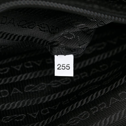 Prada Re-Nylon Saffiano Medium Backpack Black 10 of 15