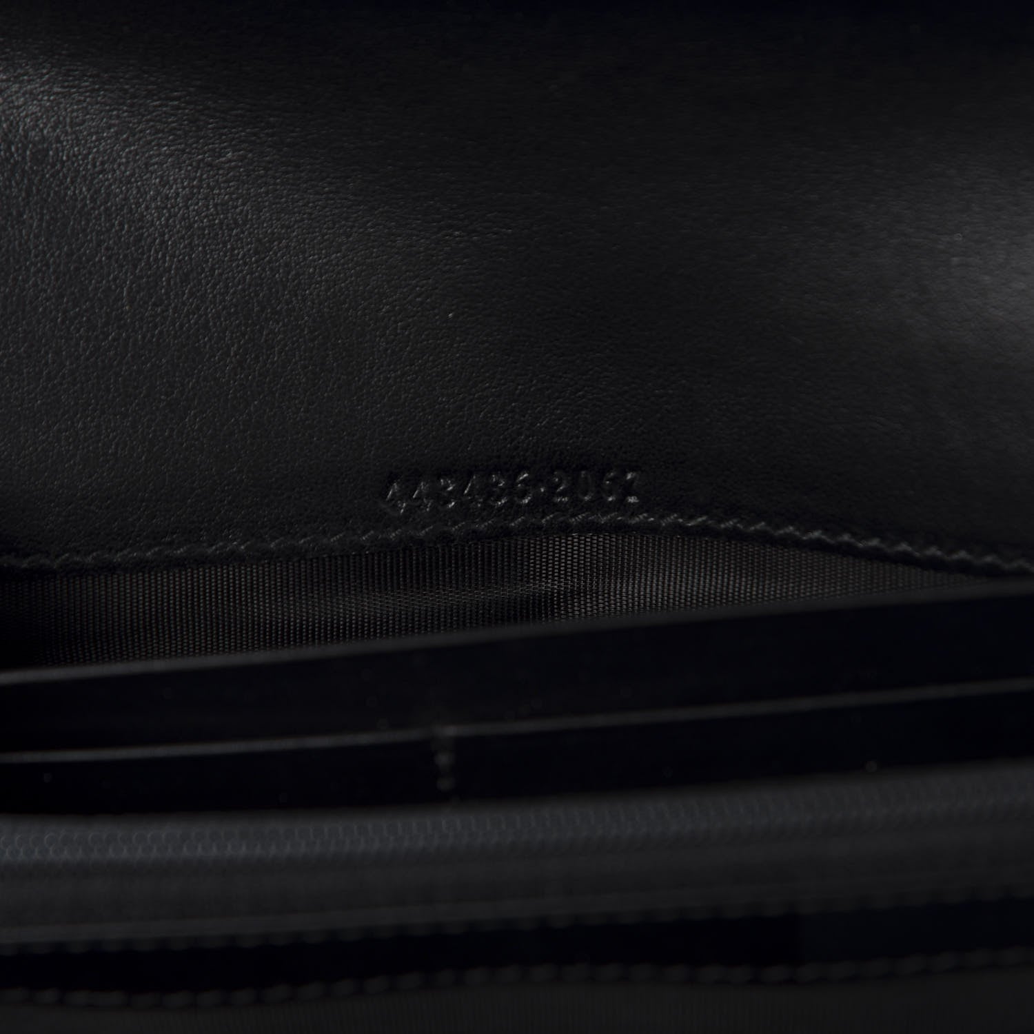Gucci Calfskin Matelasse GG Marmont Continental Wallet Black 8 of 9