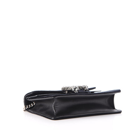 Gucci Velvet Super Mini Dionysus Shoulder Bag Black 4 of 7