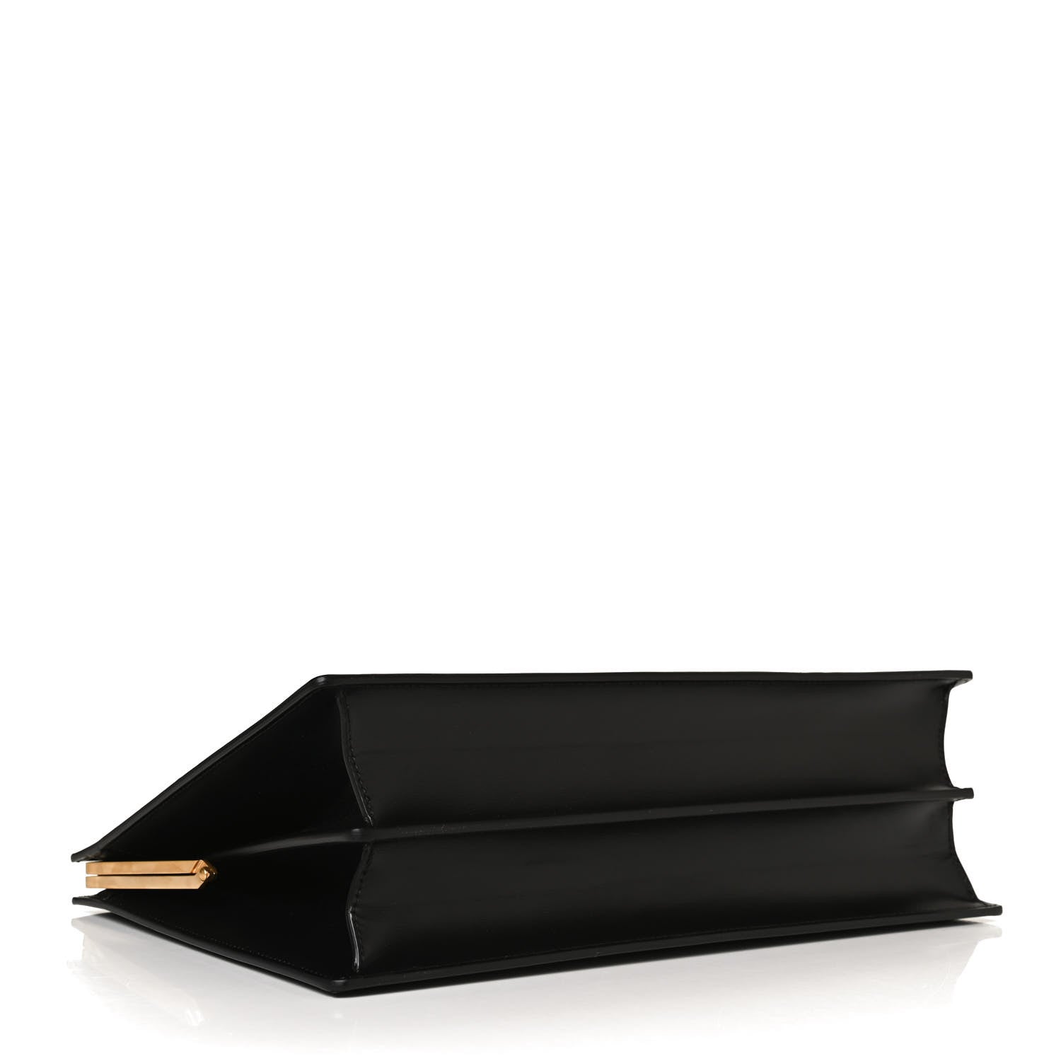 Celine Box Calfskin Medium Clasp Bag Black 4 of 10