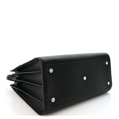 Saint Laurent Grained Calfskin Small Sac De Jour Black 4 of 12