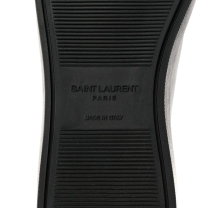 Saint Laurent Calfskin Andy Low Top Sneakers 37 Black 8 of 8
