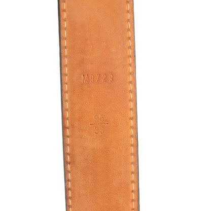 Louis Vuitton Damier Ebene Tresor Belt 95 38 4 of 8