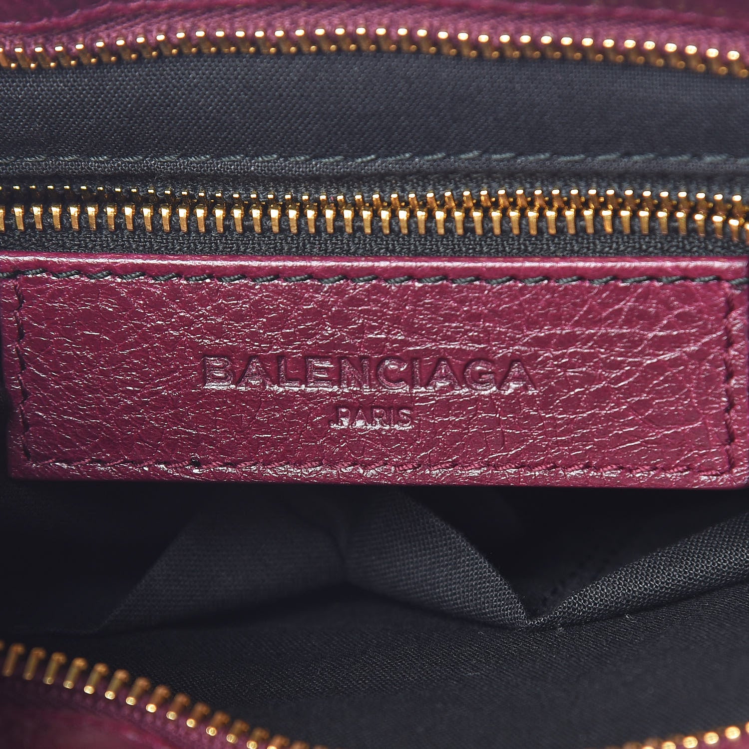 Balenciaga Agneau Classic Gold Hardware S City Violet Prune 6 of 12