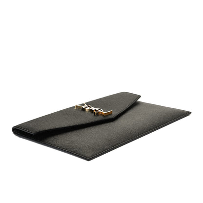 Saint Laurent Grain De Poudre Uptown Pouch Black 4 of 7