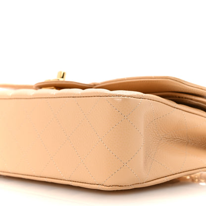 Chanel Caviar Quilted Medium Double Flap Beige Clair 10 of 11