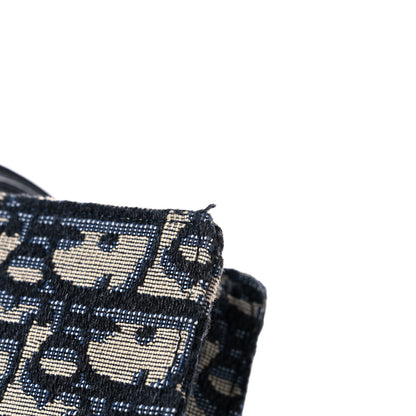 Christian Dior Oblique Saddle Belt Bag Blue 14 of 17