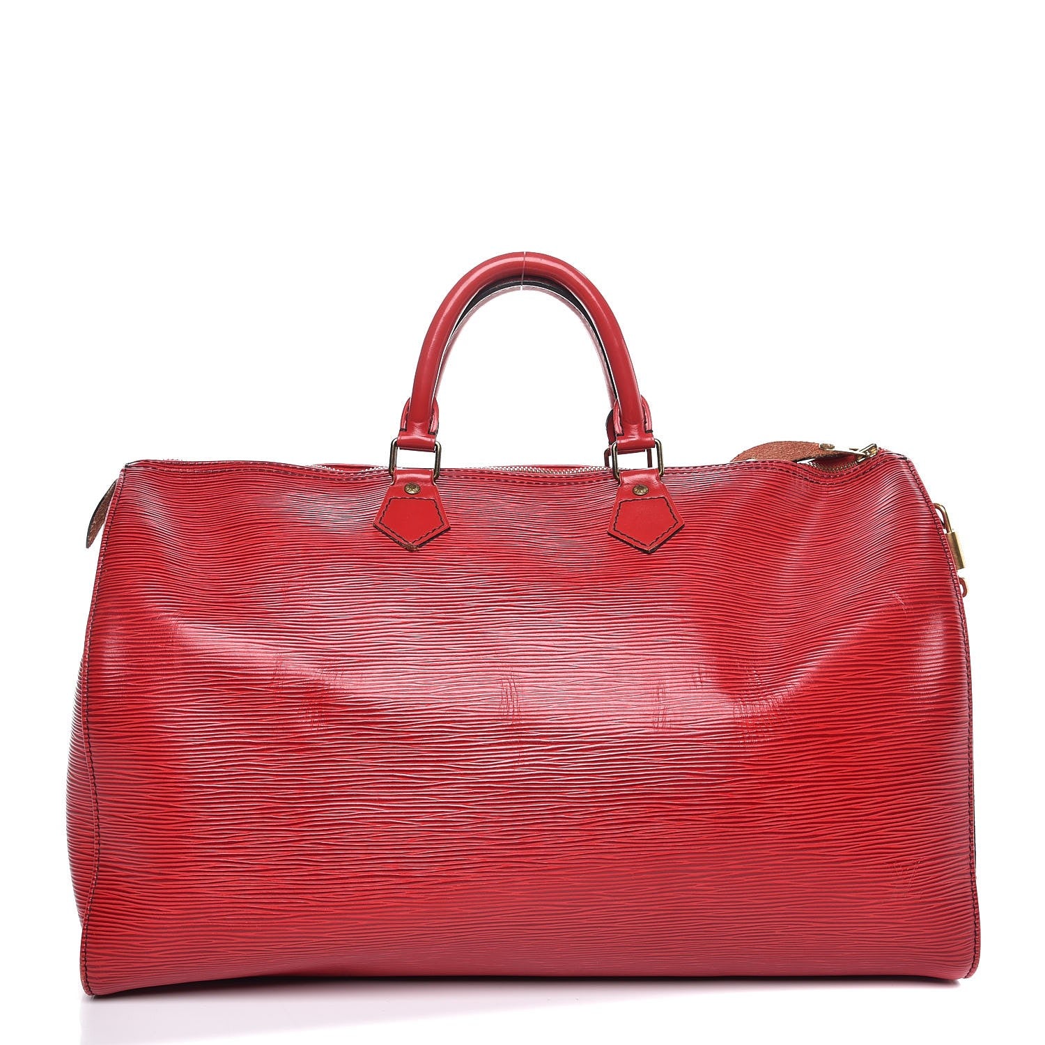 Louis Vuitton Epi Speedy 40 Castillan Red 1 of 10