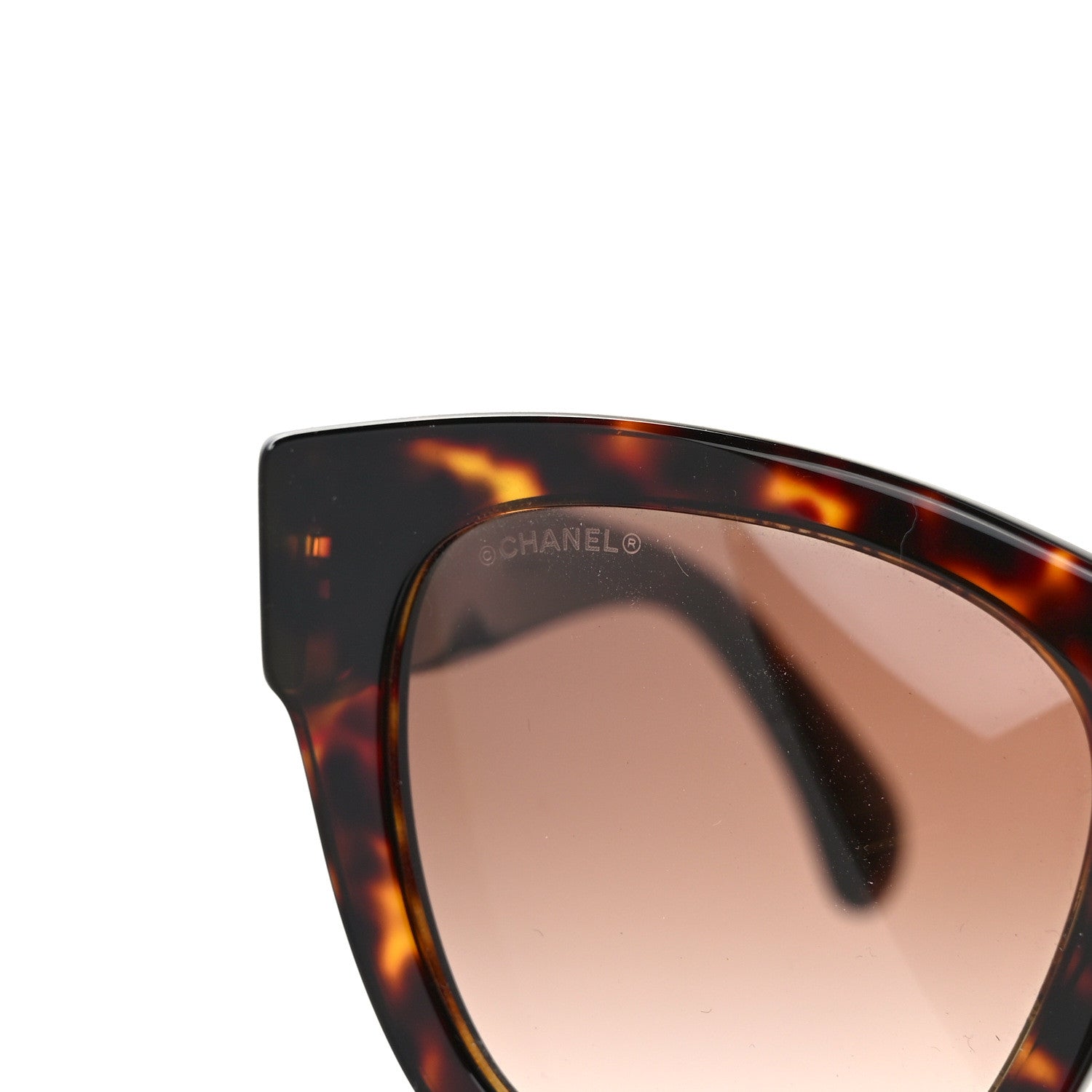 Chanel Acetate Square CC Sunglasses 5478 Tortoise 5 of 8