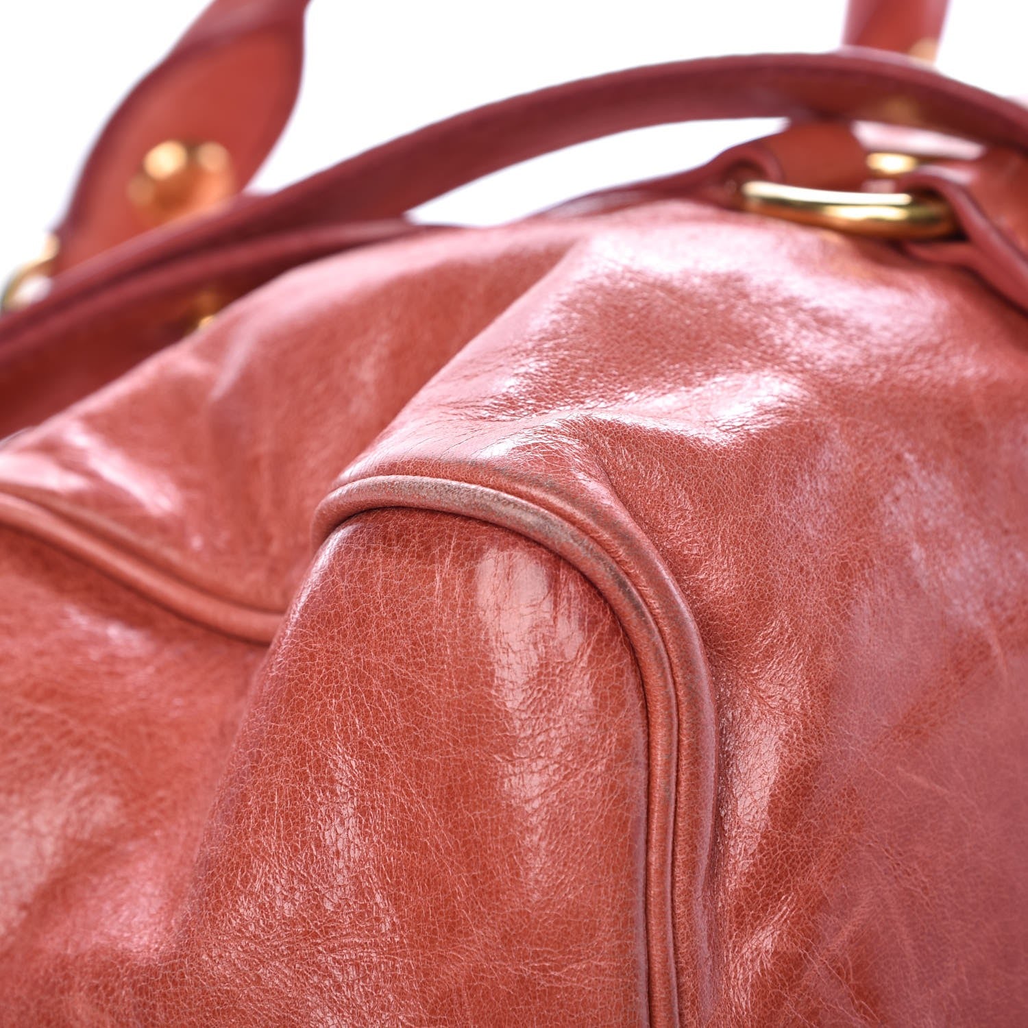 Miu Miu Vitello Lux Medium Bow Bag Rosa 13 of 14