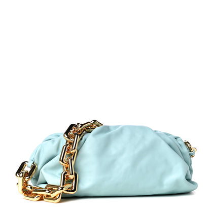 Bottega Veneta Calfskin The Pouch Chain Spearmint 1 of 4
