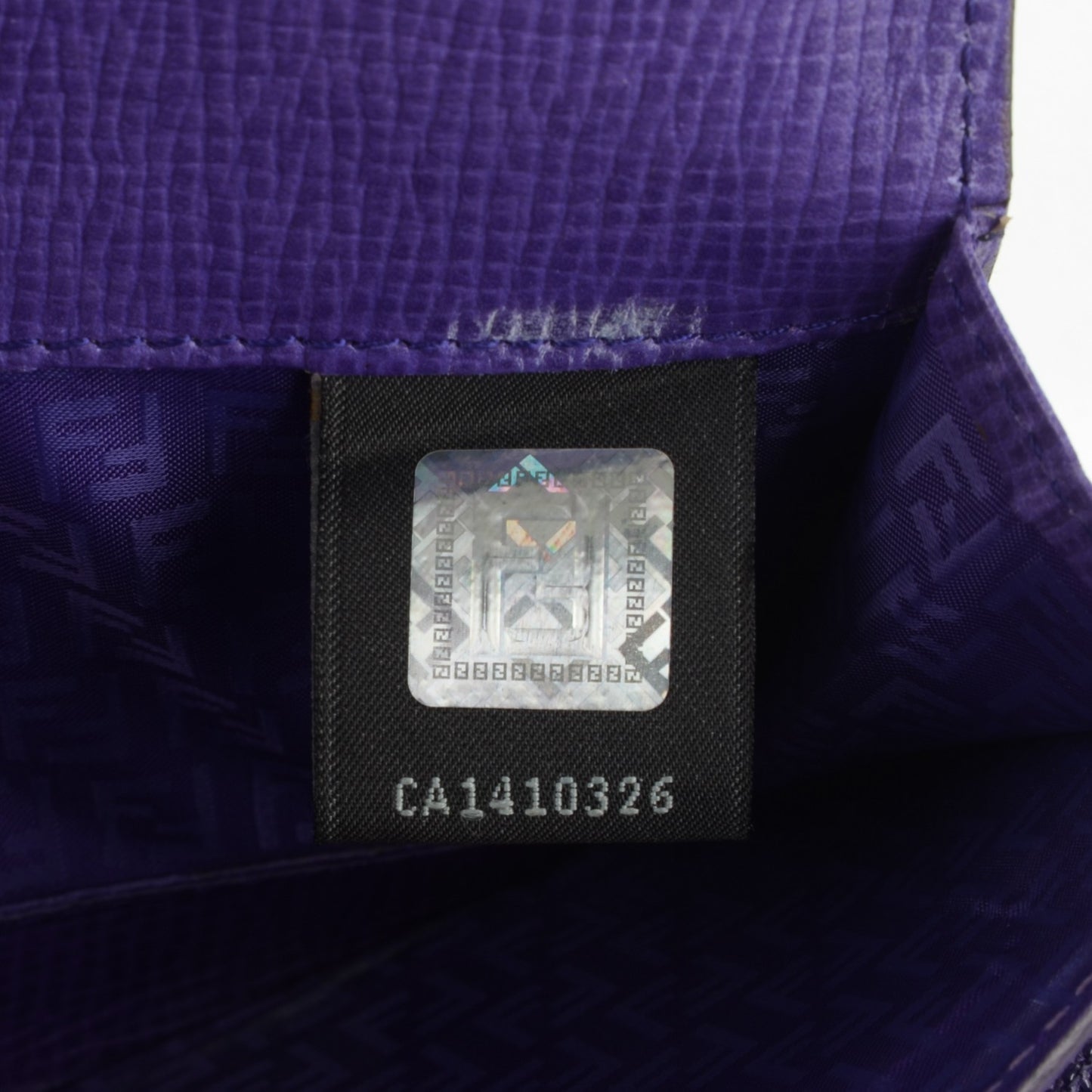Zucca Spalmati Vitello Elite Continental Wallet Tobacco Viola