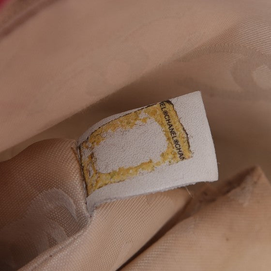 Patent CC Logo Tote Dark Pink