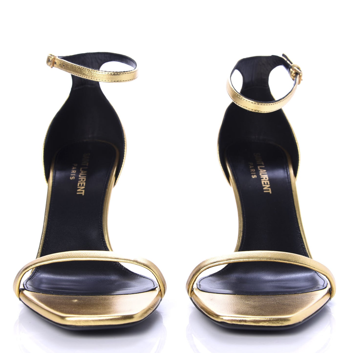 Calfskin Opyum Sandals 37.5 Oro