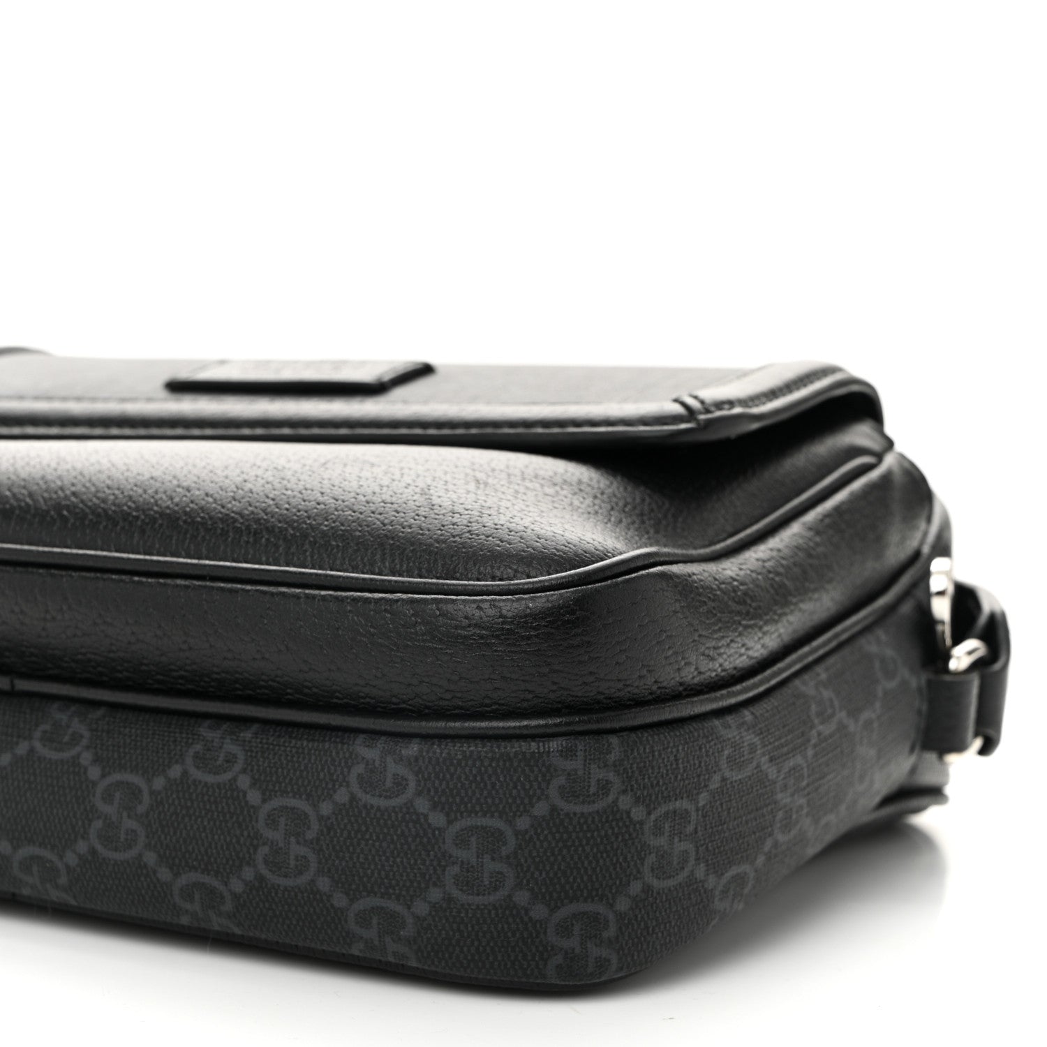 Gucci GG Supreme Monogram Small Crossbody Bag Black 10 of 10