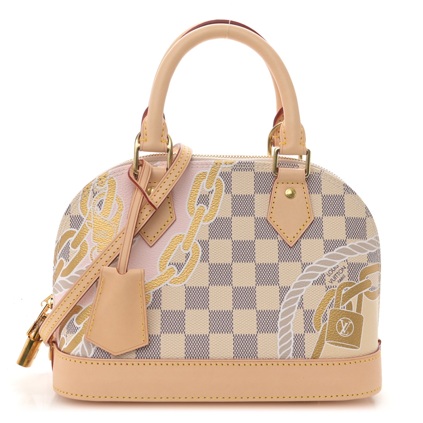 Damier Azur Nautical Alma BB