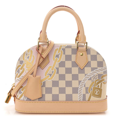 Louis Vuitton Damier Azur Nautical Alma BB 1 of 11