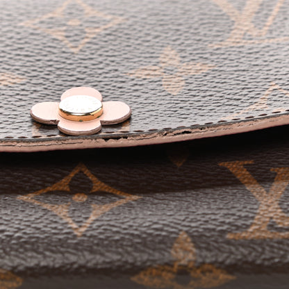 Louis Vuitton Monogram Bloom Flower Emilie Wallet 7 of 12