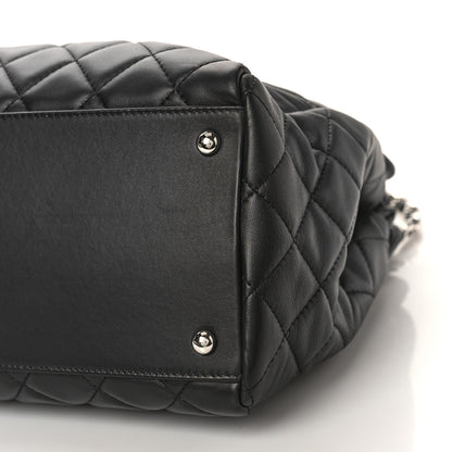 Chanel Lambskin Quilted Chanel 7 Tote Black 8 of 9