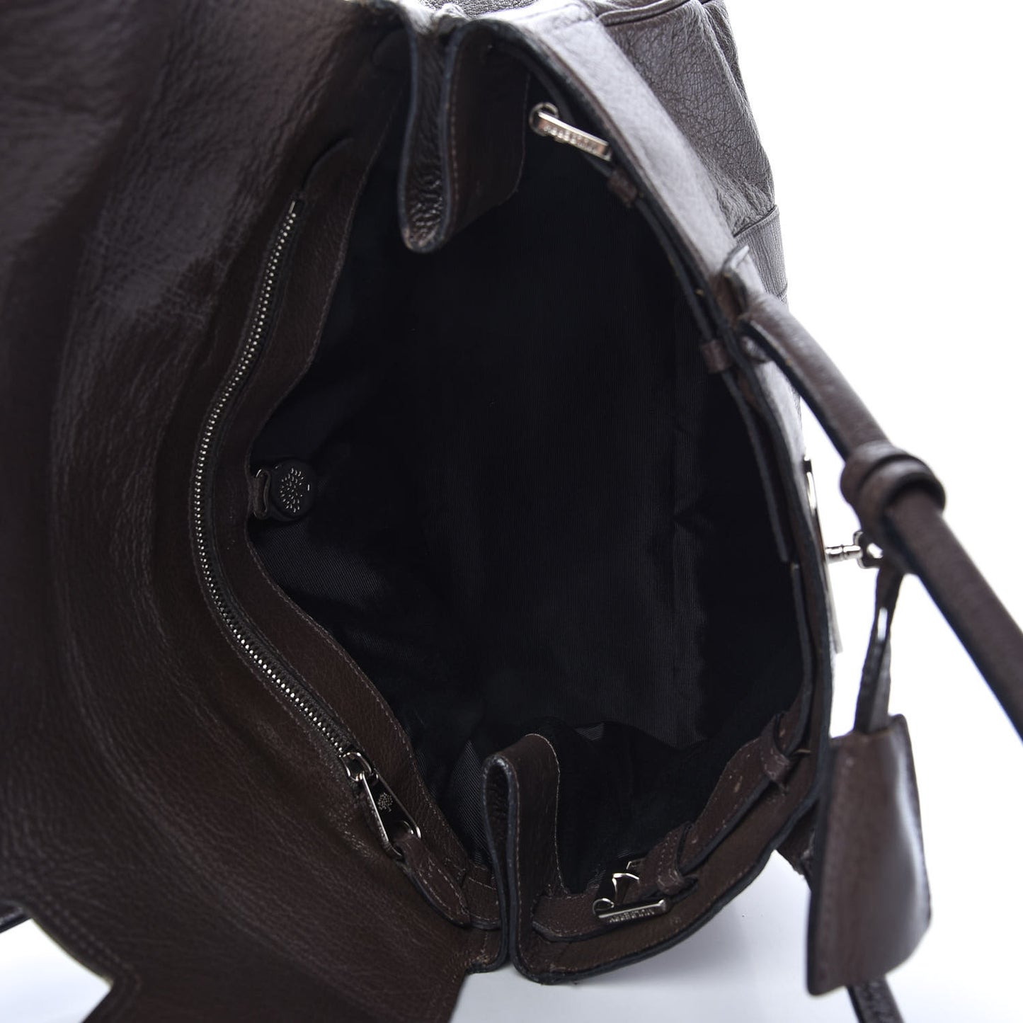 Classic Grain Calfskin Bayswater Mole Grey
