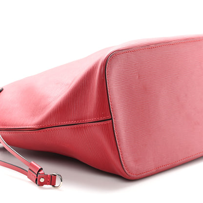 Louis Vuitton Epi Neverfull MM Coquelicot 8 of 10