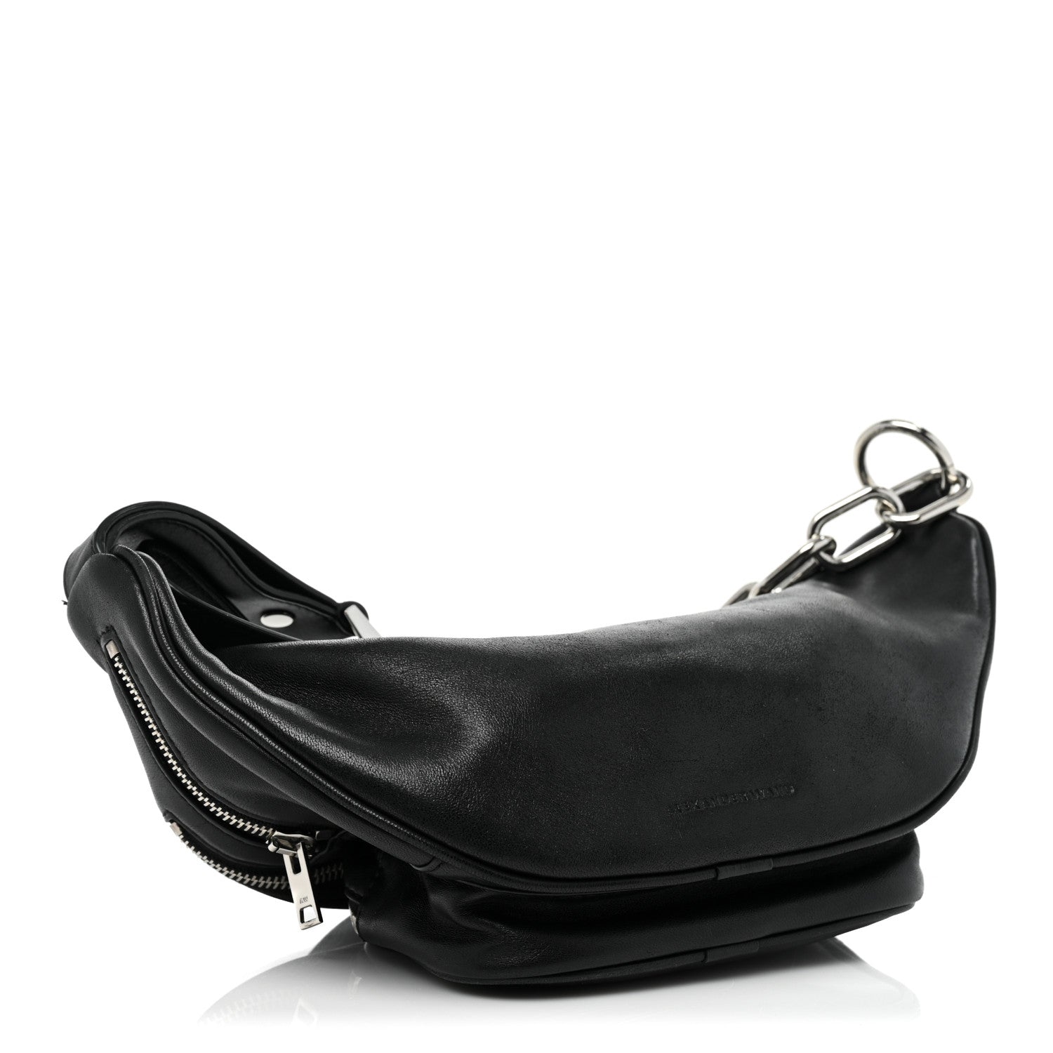 Alexander Wang Lambskin Attica Belt Bag Black 4 of 14