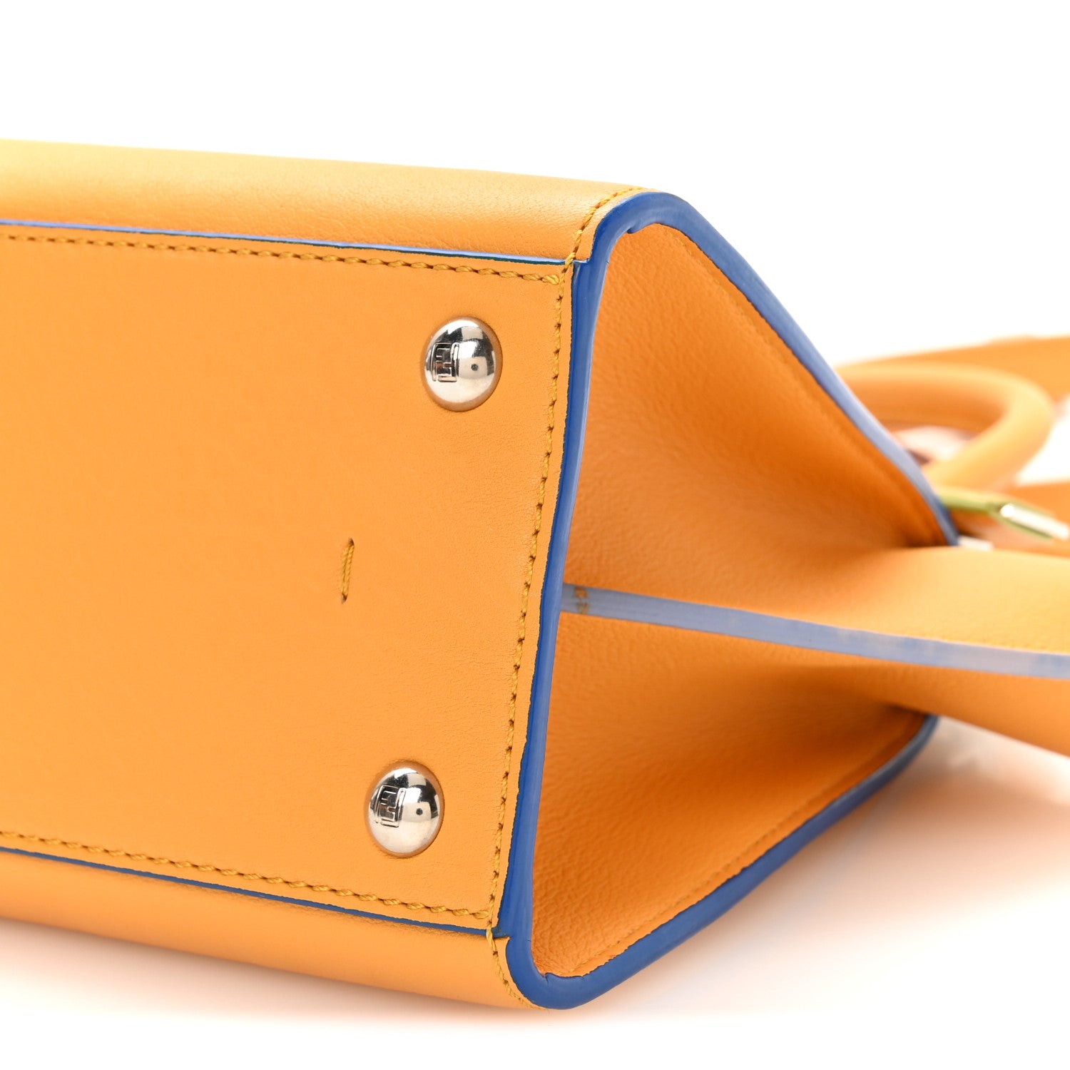 Fendi Vitello Dolce Mini 3jours Tote Miel 10 of 10
