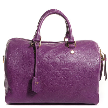 Louis Vuitton Empreinte Speedy Bandouliere 30 Amethyste 1 of 7