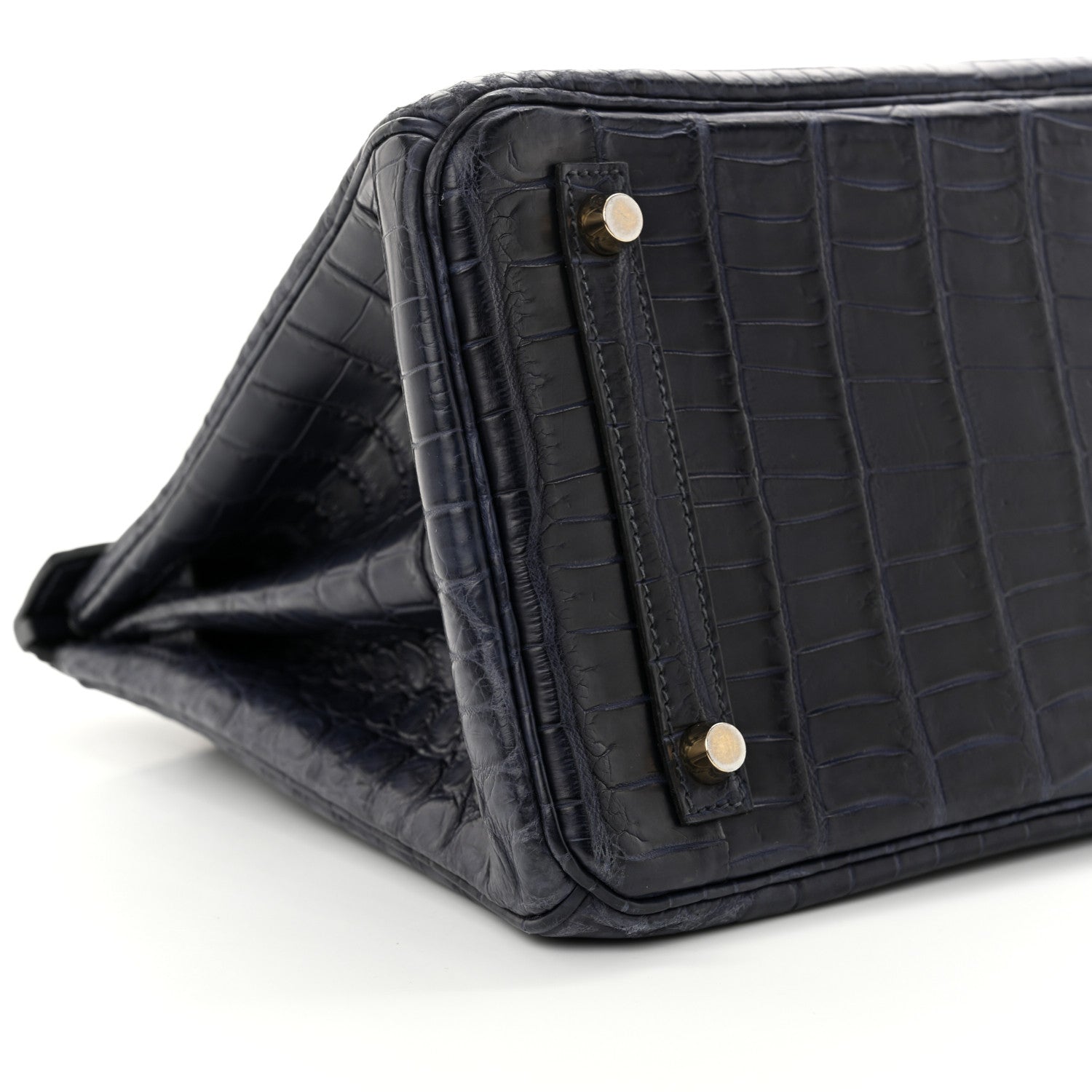 Hermes Matte Niloticus Crocodile Birkin 30 Bleu De Malte 9 of 13