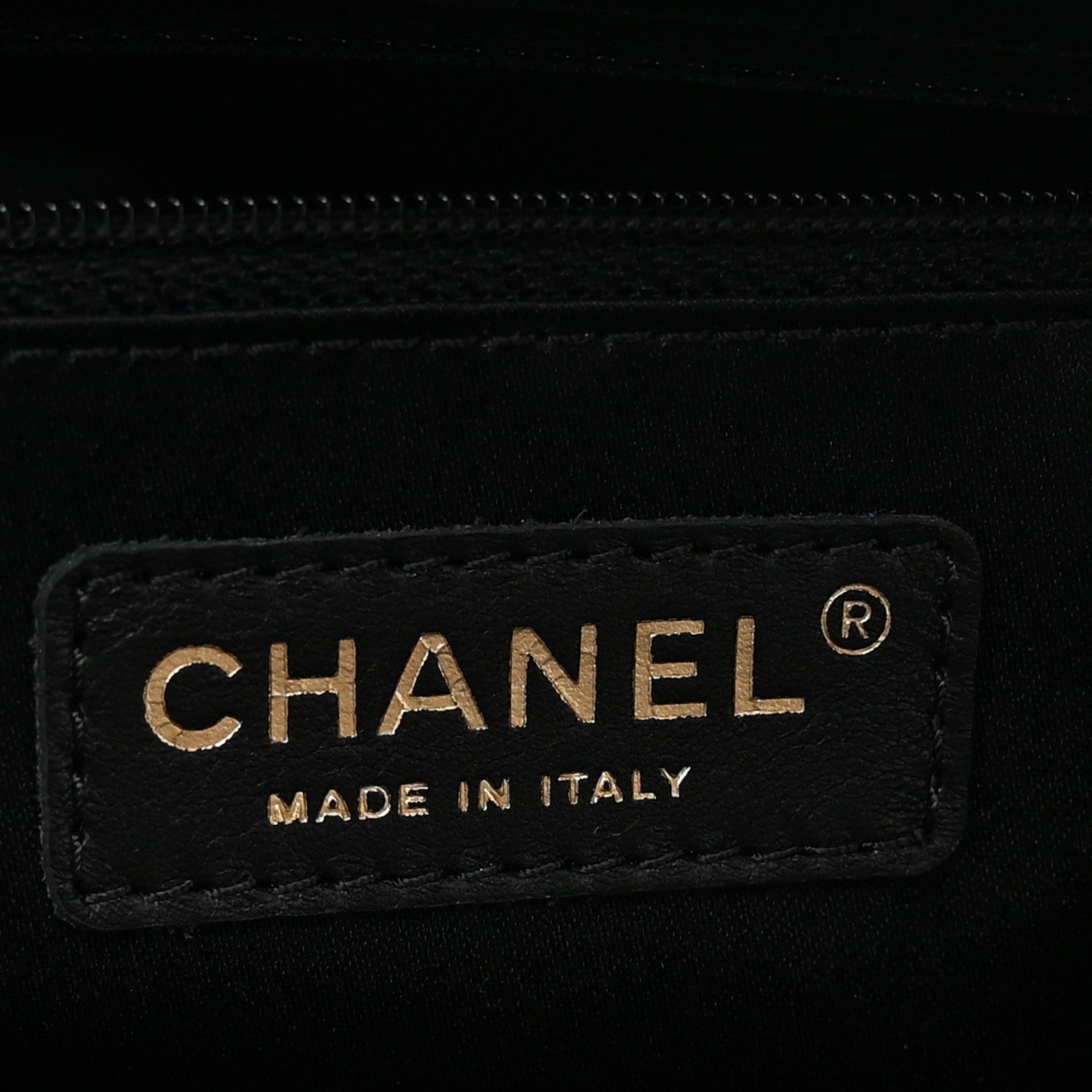 Chanel Caviar Quilted XL Grand Shopping Tote GST Black 6 of 10