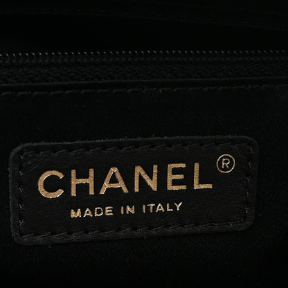 Chanel Caviar Quilted XL Grand Shopping Tote GST Black 6 of 10
