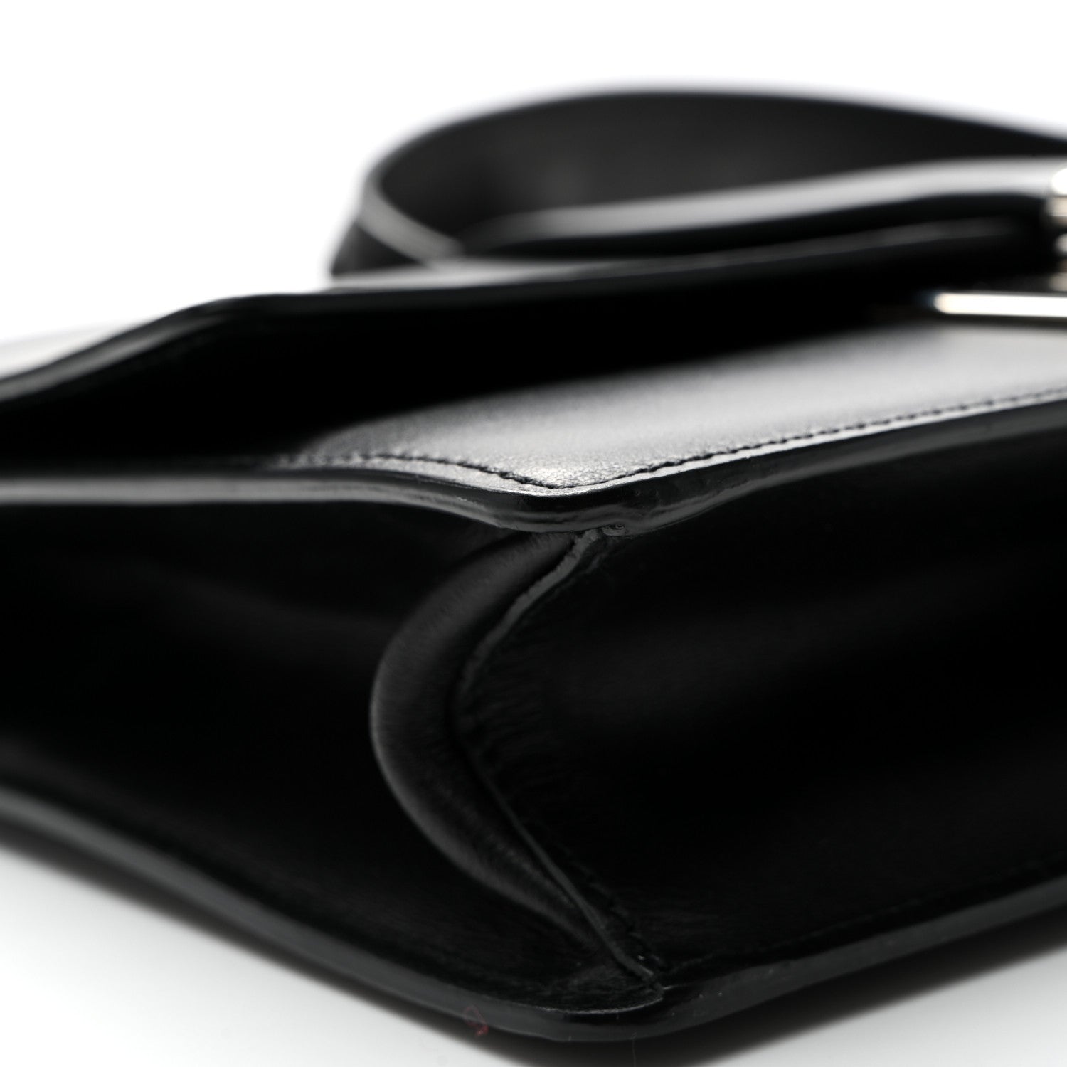 Prada City Calfskin Ribbon Bag Black 9 of 11