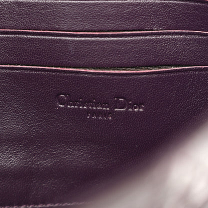 Christian Dior Patent Cannage New Lock Pouch Violet 6 of 16